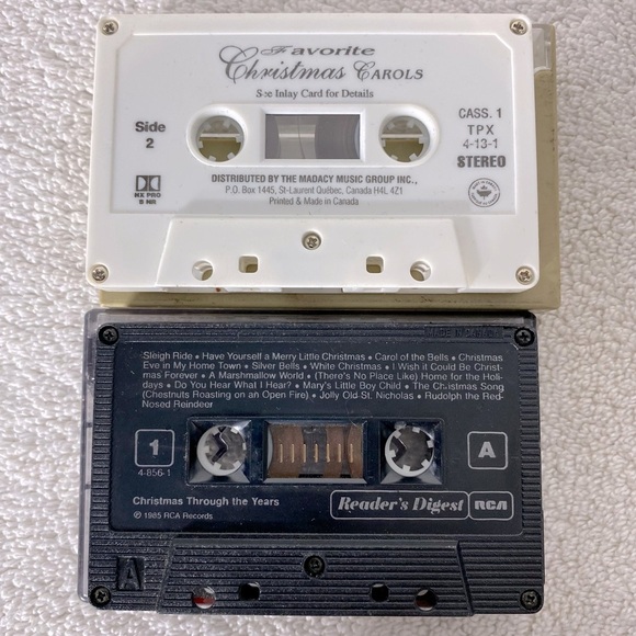 Vintage Holiday Christmas Music Cassette Tapes X12 - Picture 15 of 15